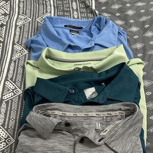 Callaway Men's and more Polo Bundle of 5 - Assorted Colors